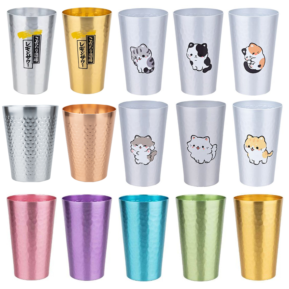 Camping Cooking Mug - Set Mug Bir Aluminium Gaya Jepang