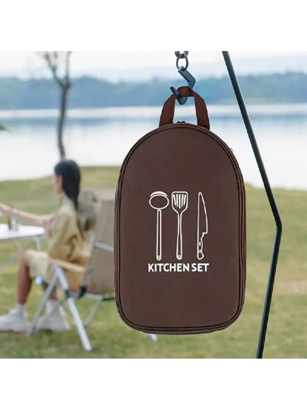 Camping Cooking Utensils Storage - Tas Penyimpanan Peralatan Masak Berkemah Luar