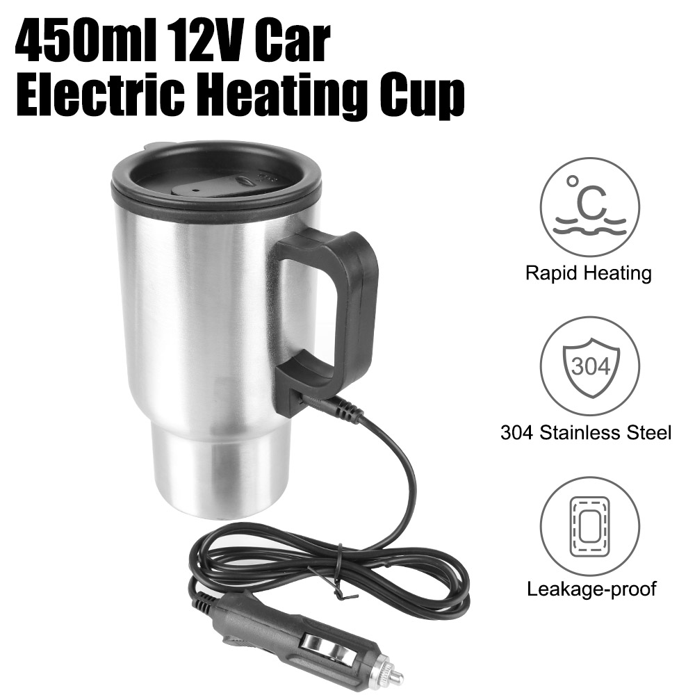 Camping Cooking Mug - Ketel pemanas listrik mobil, Ketel Kemah,