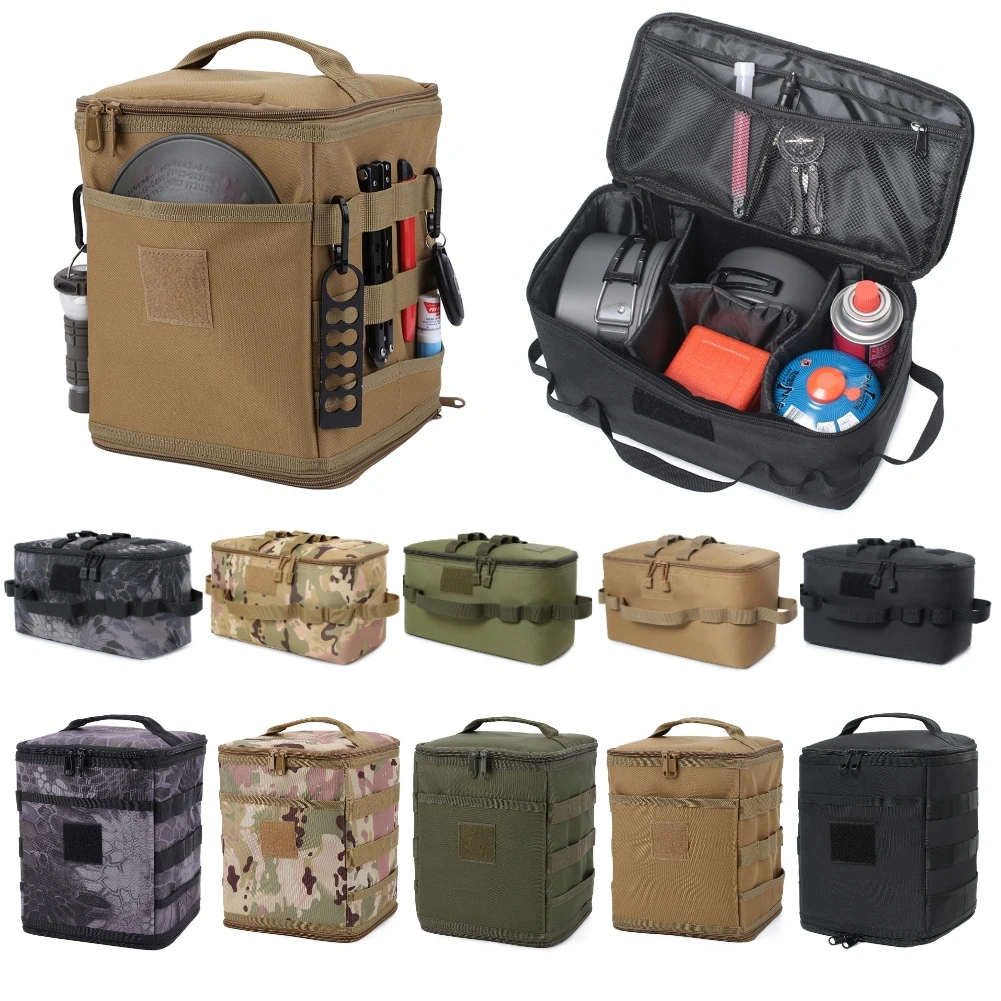 Camping Cooking Utensils Storage - Kantong Taktis Tas Penyimpanan Berkemah Organizer