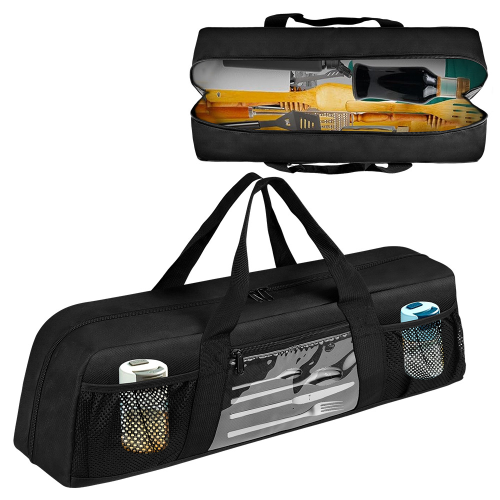Camping Cooking Utensils Storage - Tas Penyimpanan Peralatan Barbecue yang Tahan