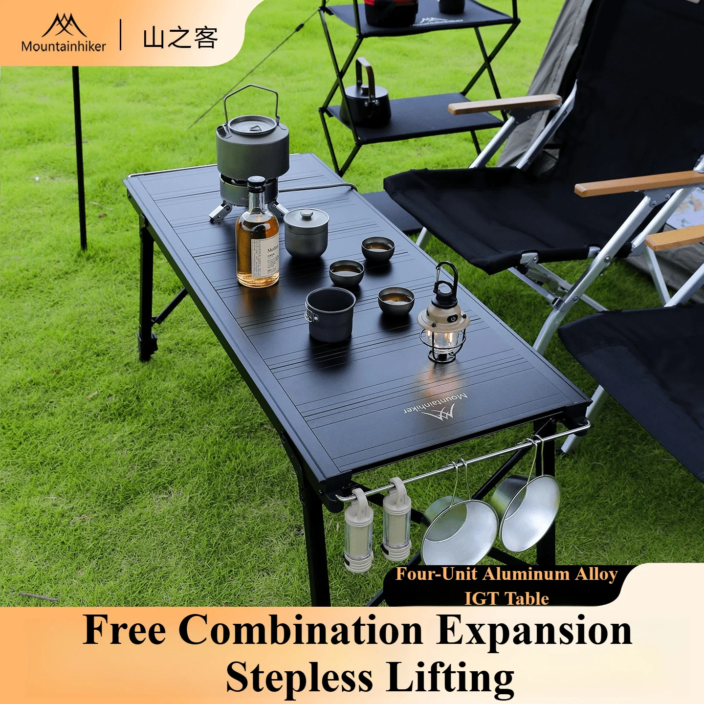 Camping Cooking Gas - Mountainhiker Berkemah Lipat Angkat Dapat Dilepas