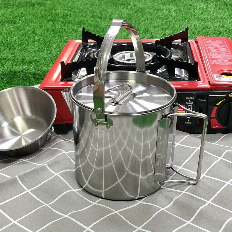 Camping Cooking Mug - Ketel baja luar ruangan 1/2 L,