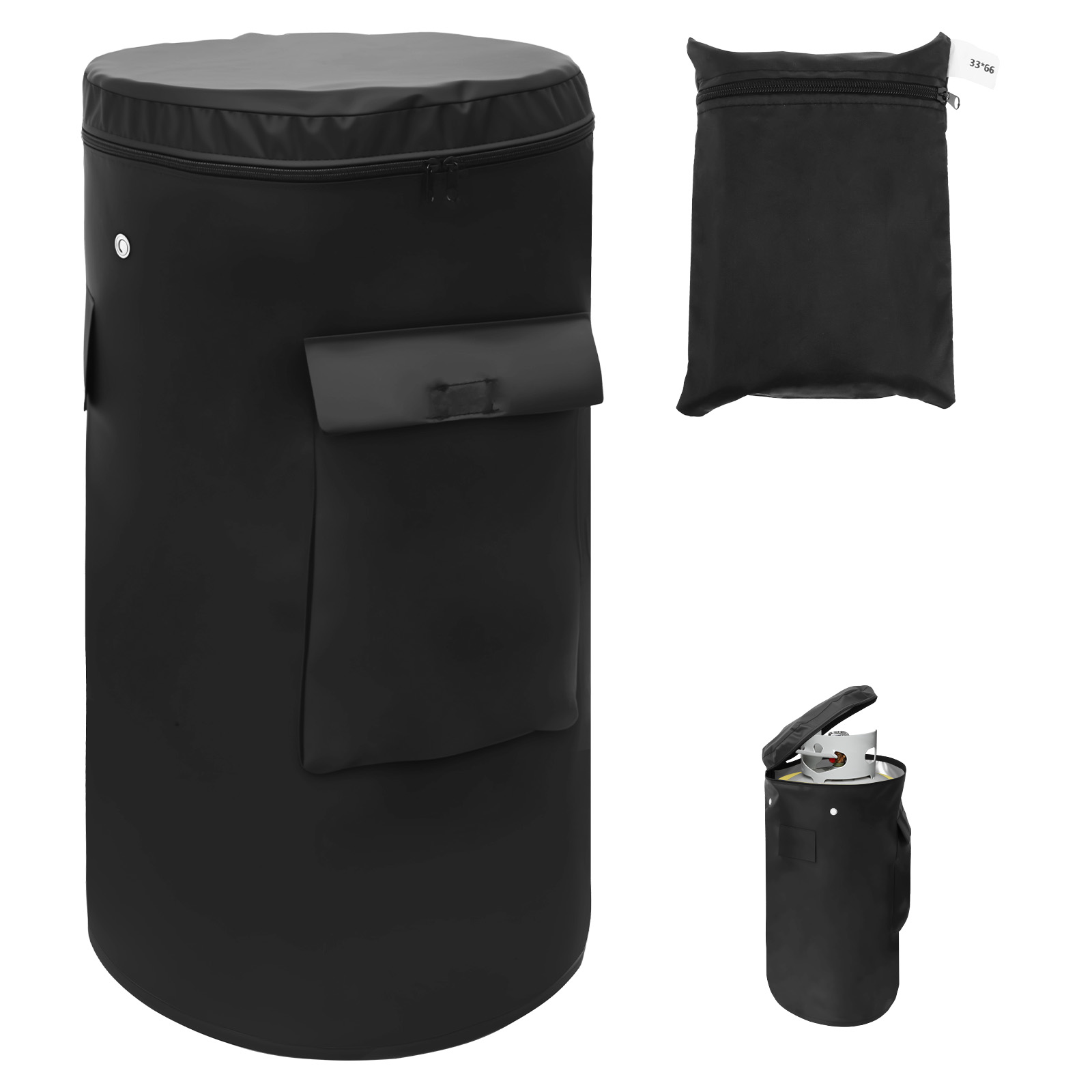 Camping Cooking Gas - Penutup Tangki Propana Kain Oxford dengan