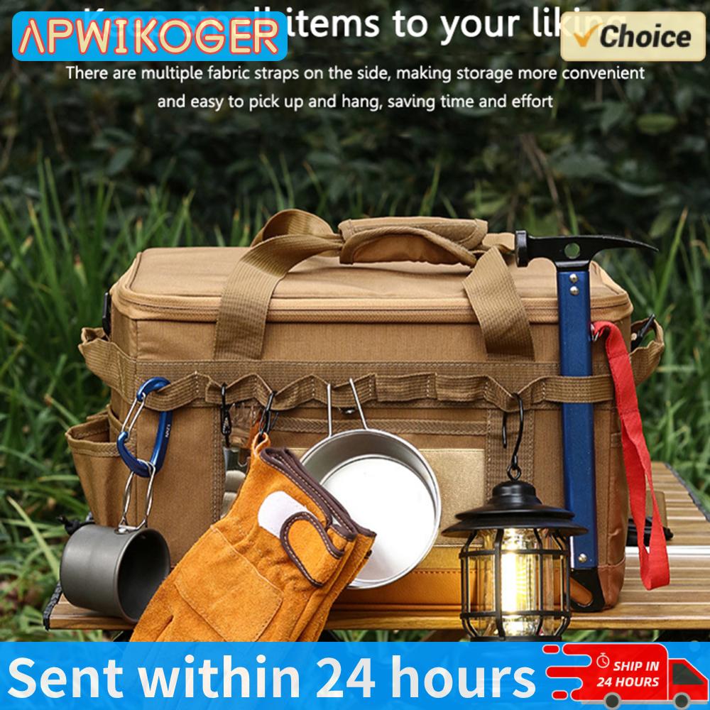 Camping Cooking Utensil Bag - Organizer Peralatan Masak Berkemah 30L Organizer