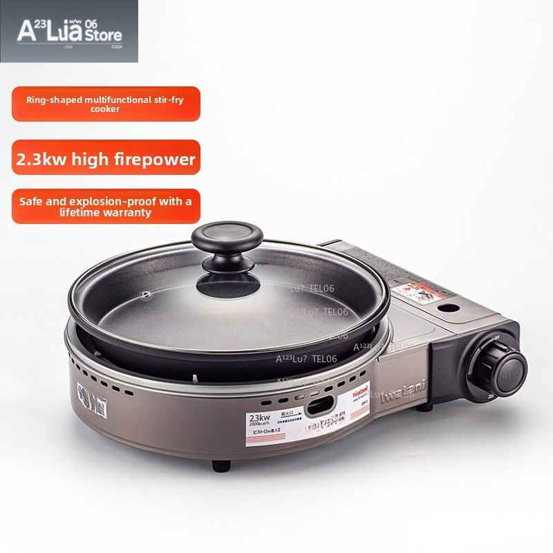 Kompor Gas Portabel Anti Angin - Camping Cooking Gas ulasan dan harga