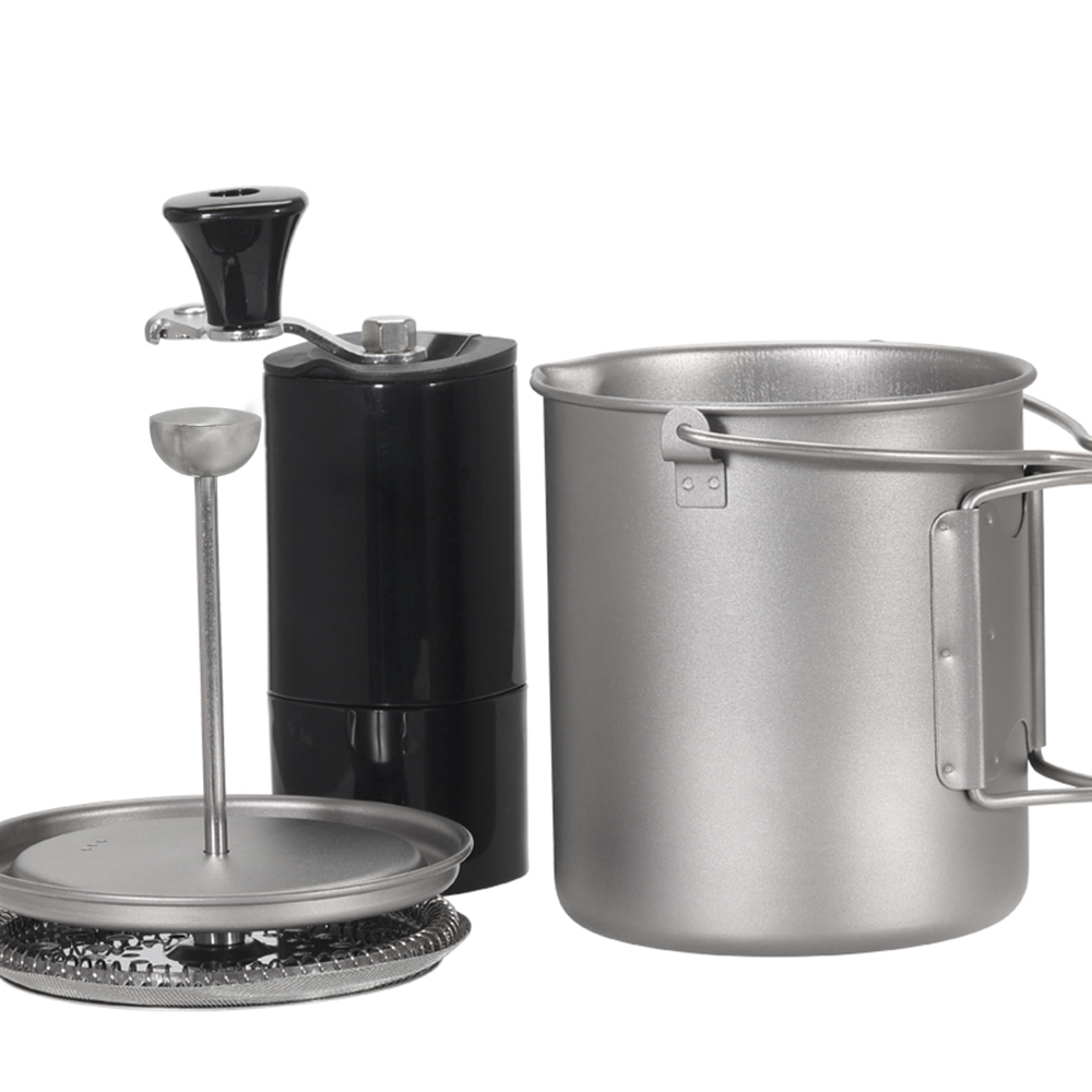 Lixada cangkir kopi Titanium 7 - Camping Cooking Mug ulasan dan harga