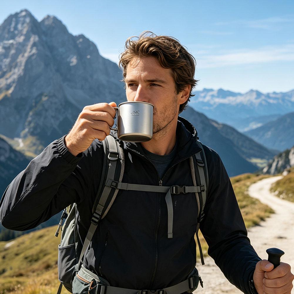 Cangkir Camping Stainless Stee - Camping Cooking Mug ulasan dan harga