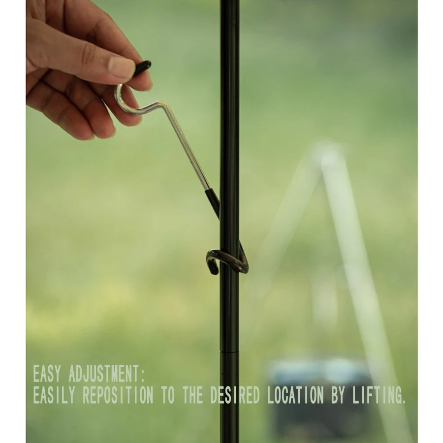 Gantungan lampu berkemah luar  - Camping Cooking Hanger ulasan dan harga