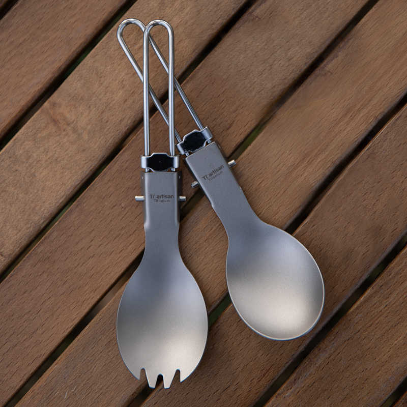 Tiartisan Titanium Spoon Spork - Camping Cooking Mug ulasan dan harga