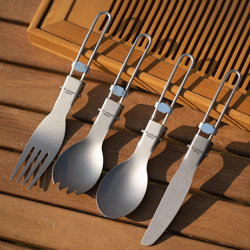 Tiartisan Titanium Spoon Spork - Camping Cooking Mug ulasan dan harga