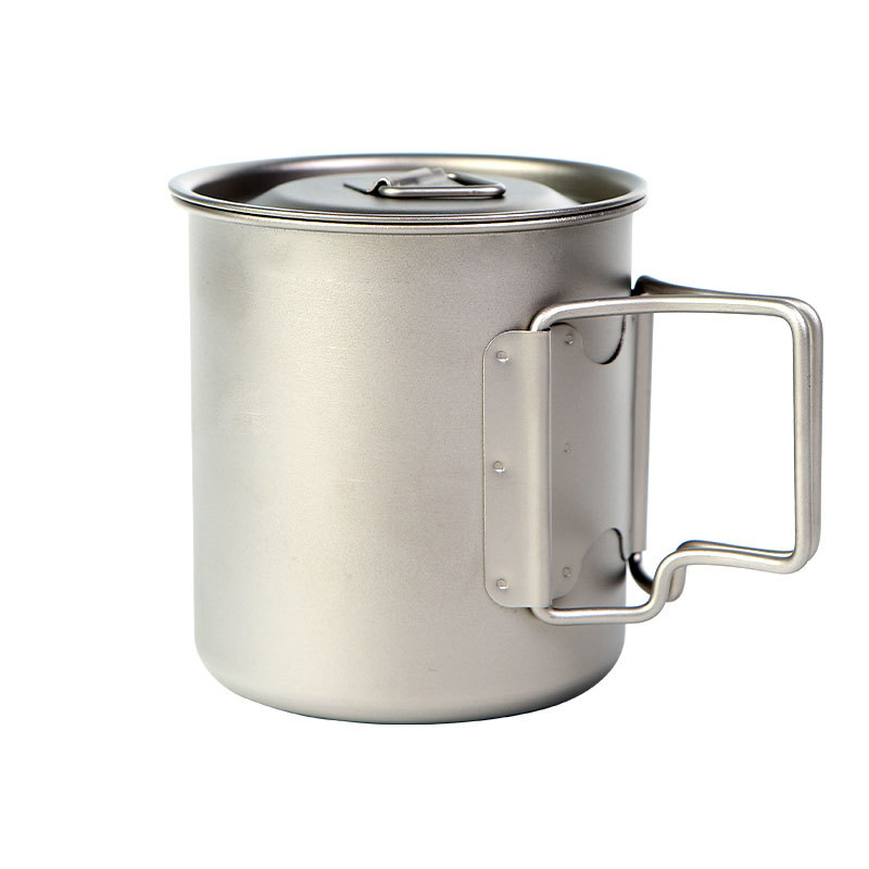 Cangkir Titanium berkemah 450m - Camping Cooking Mug ulasan dan harga