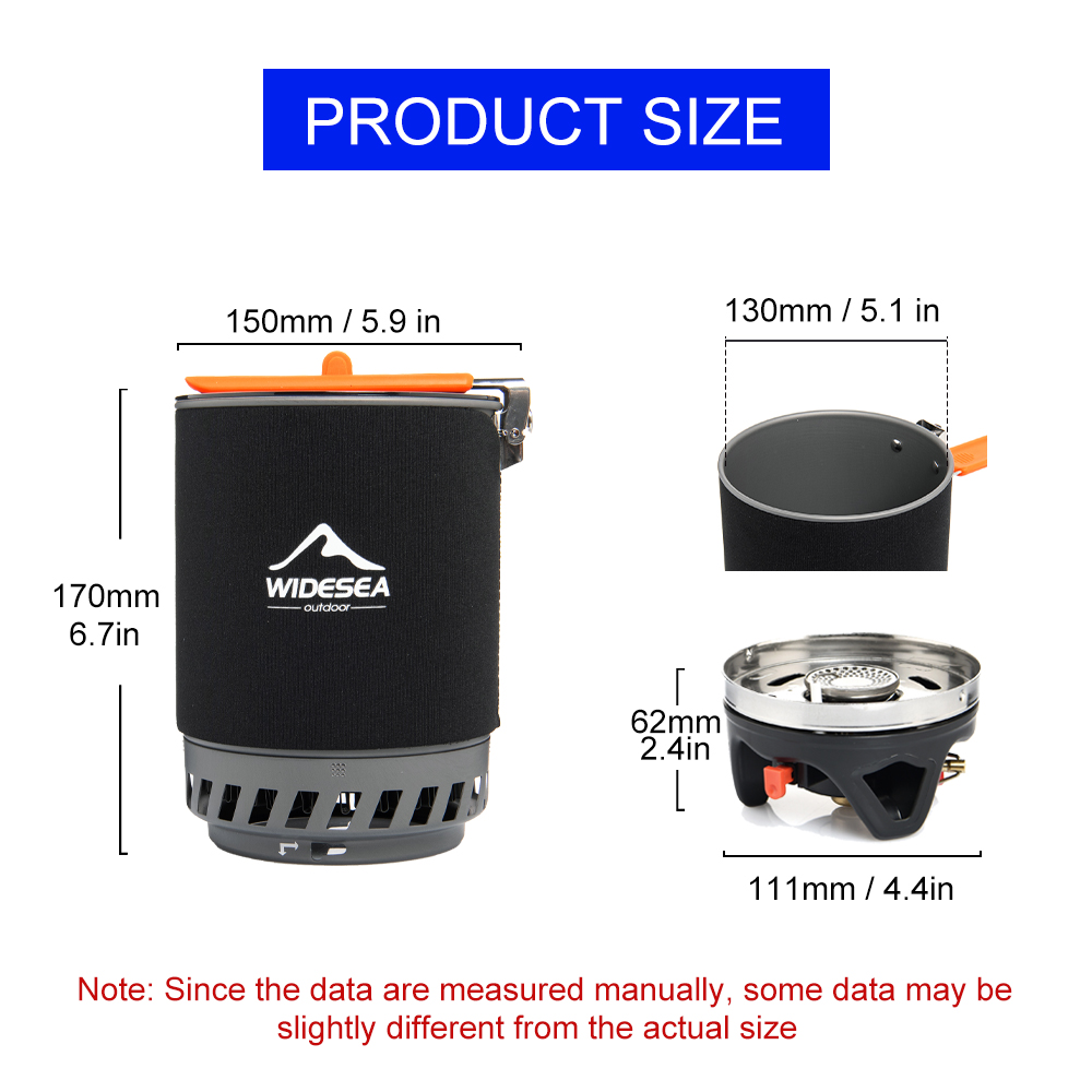 Sistem Memasak Camping Widesea - Camping Cooking Gas ulasan dan harga