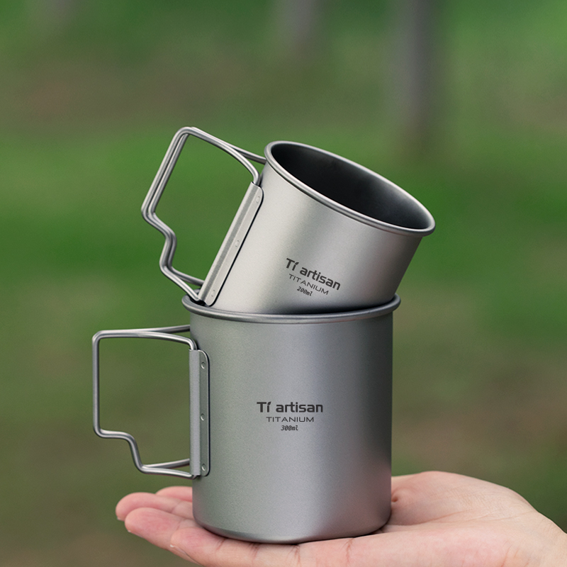 Tiartisan cangkir teh kopi por - Camping Cooking Mug ulasan dan harga