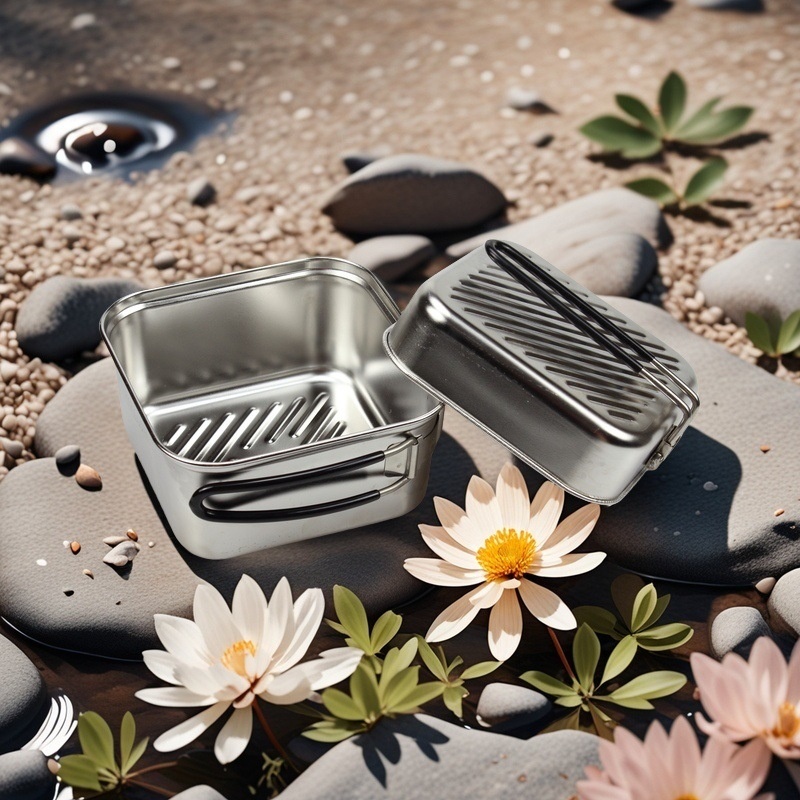 Set Panci Masak Outdoor Stainl - Camping Cooking Set Lightweight ulasan dan harga