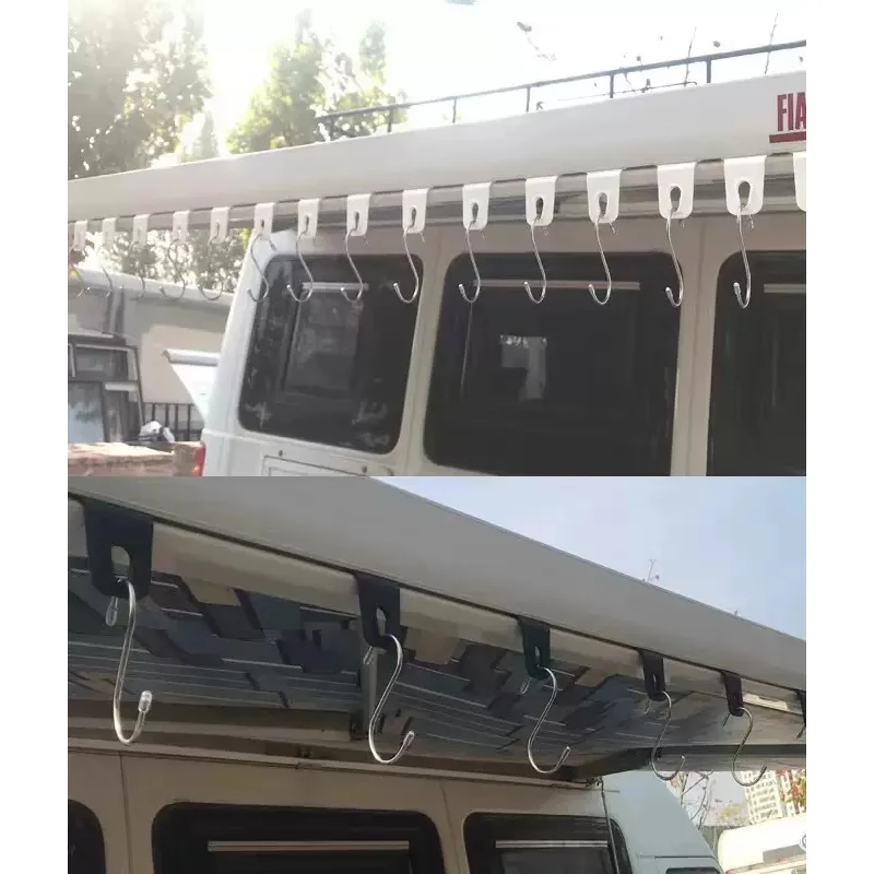 10 Buah Kait Tenda Rak Kait Pa - Camping Cooking Hanger ulasan dan harga