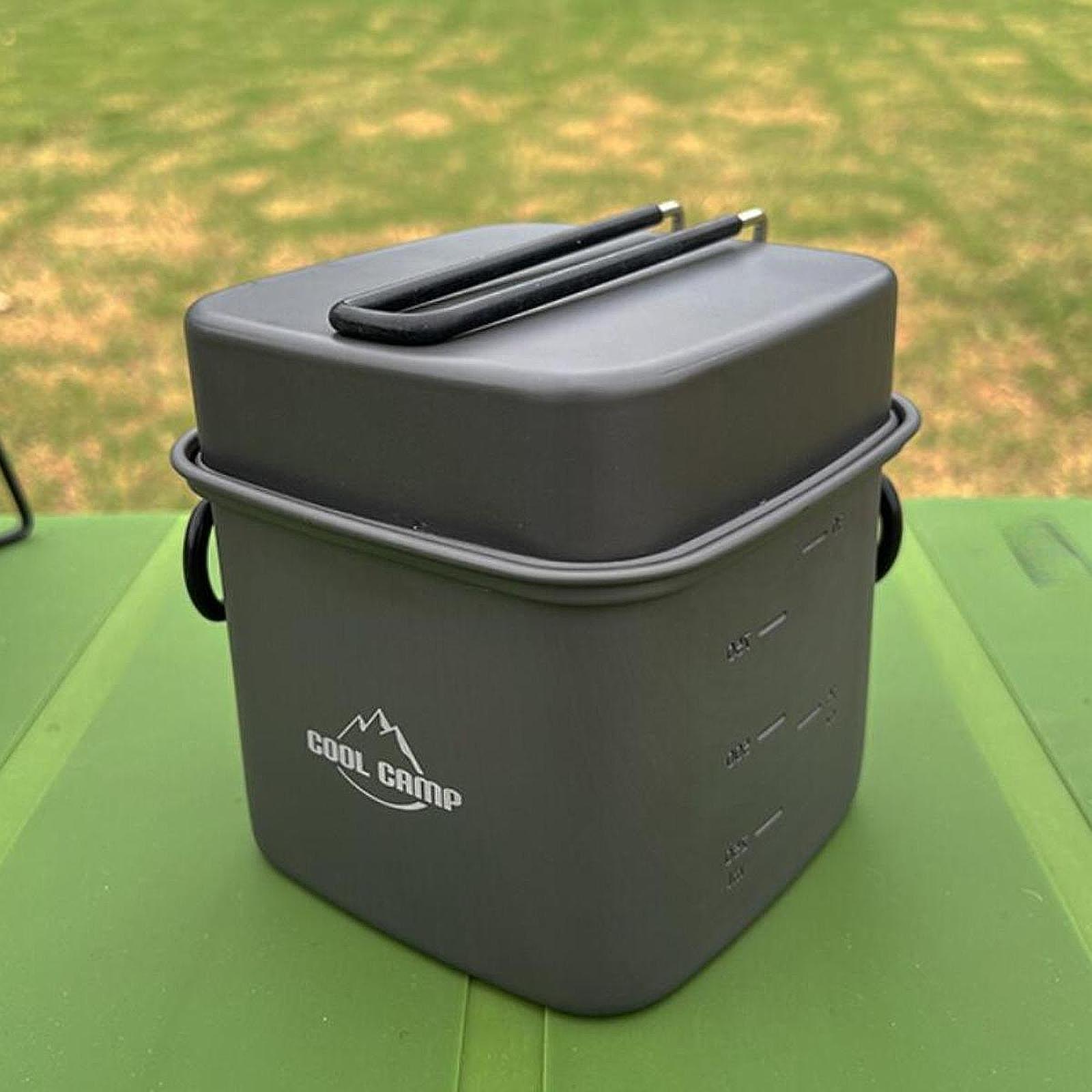 Set Peralatan Masak Camping, W - Camping Cooking Set Lightweight ulasan dan harga
