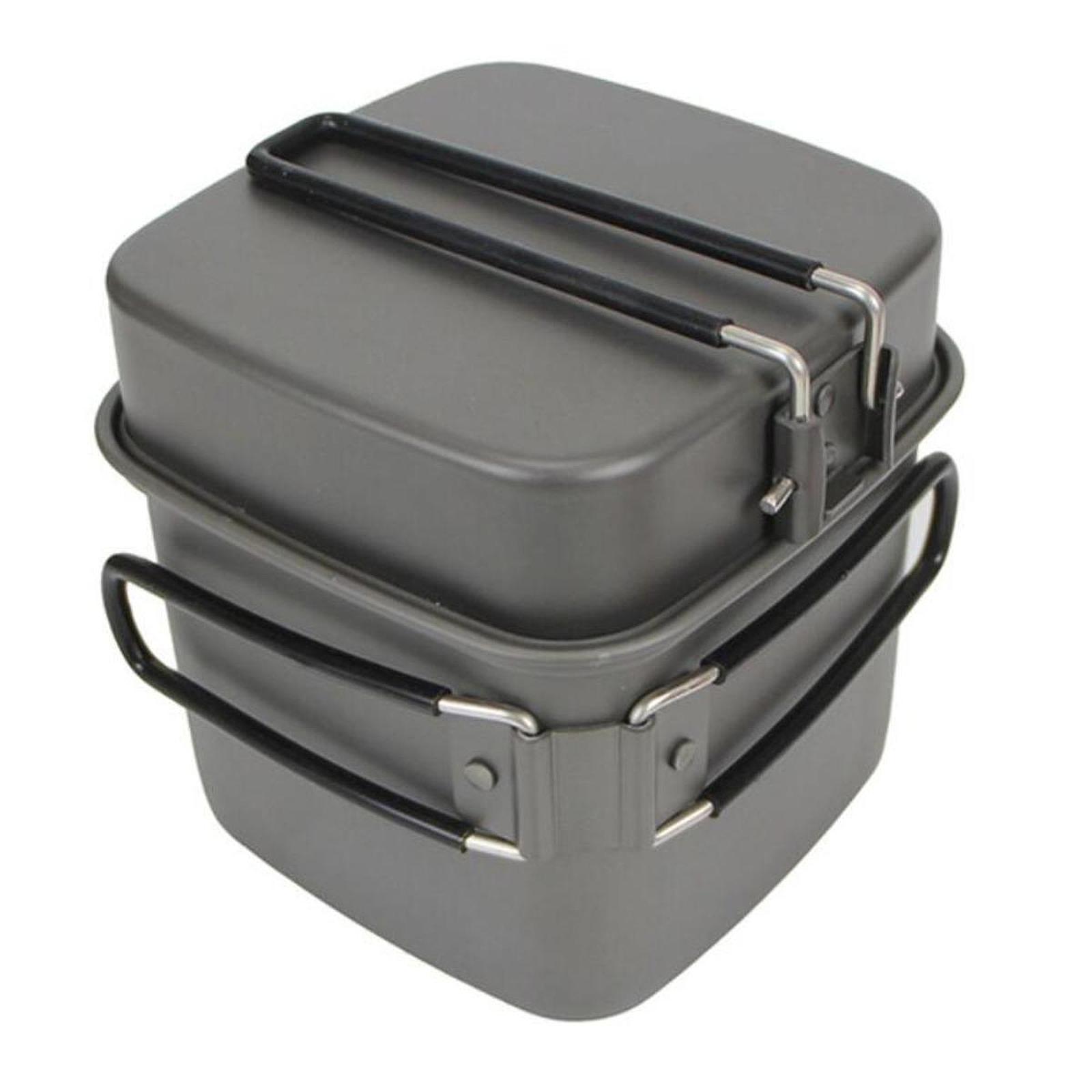 Set Peralatan Masak Camping, W - Camping Cooking Set Lightweight ulasan dan harga