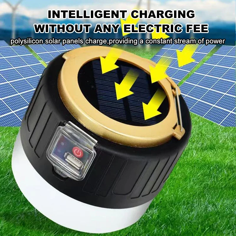 Lampu Kemah LED tenaga surya 1 - Camping Cooking Tent ulasan dan harga
