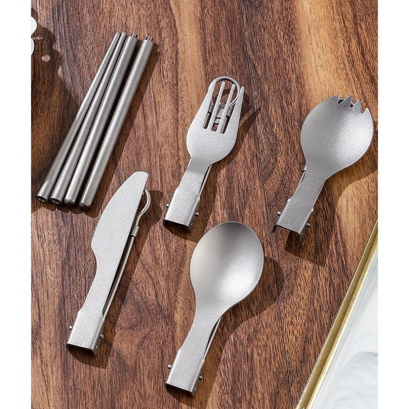 Set Peralatan Makan Lipat Tita - Camping Cooking Set Lightweight ulasan dan harga