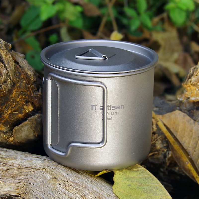 Tiartisan Mug Berkemah Titaniu - Camping Cooking Mug ulasan dan harga