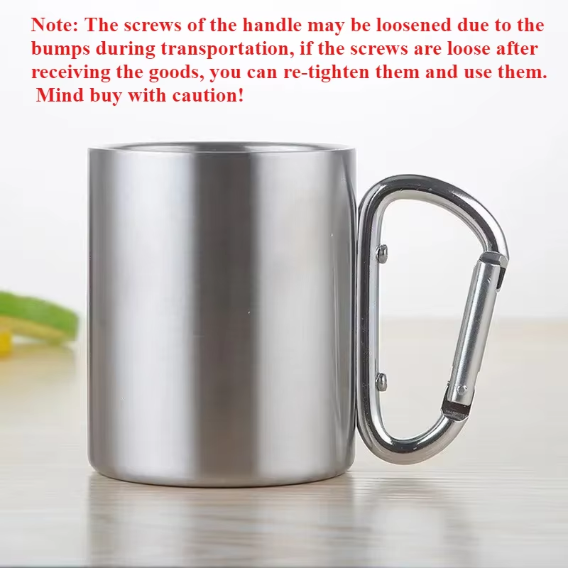 220/300Ml Cangkir Baja Tahan K - Camping Cooking Mug ulasan dan harga