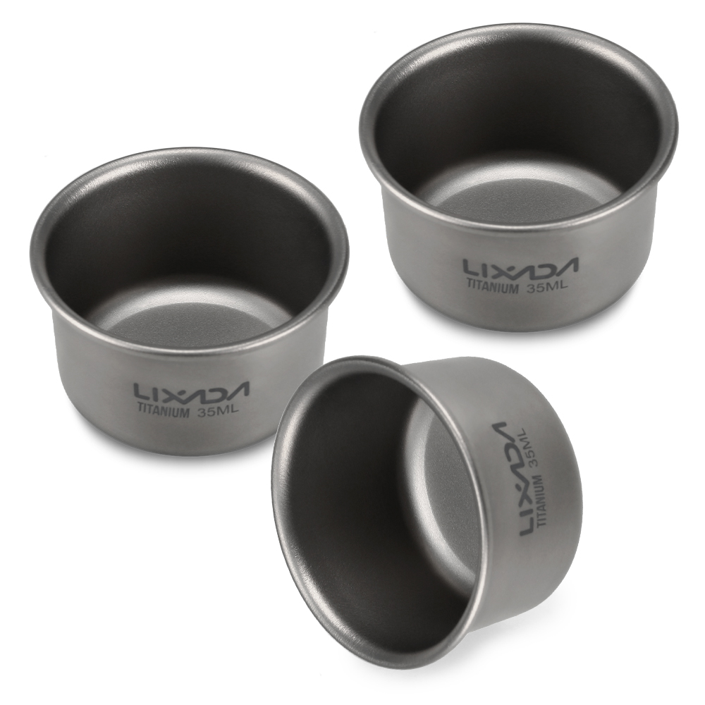 Lixada cangkir teh Titanium, 1 - Camping Cooking Mug ulasan dan harga