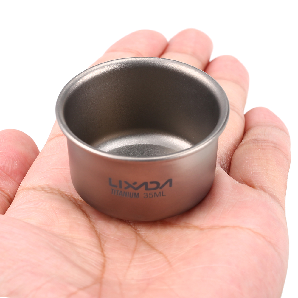 Lixada cangkir teh Titanium, 1 - Camping Cooking Mug ulasan dan harga