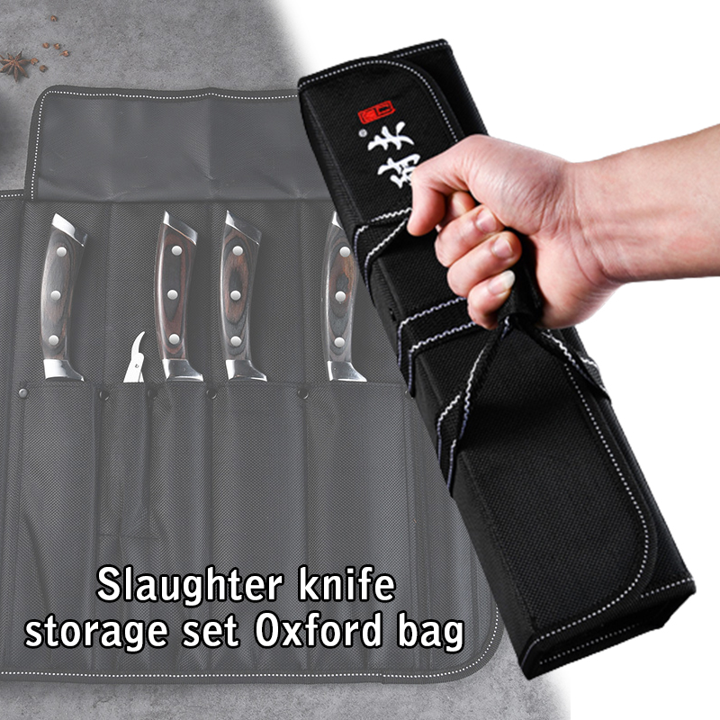 Tas Gulung Pisau Kain Oxford M - Camping Cooking Utensil Bag ulasan dan harga
