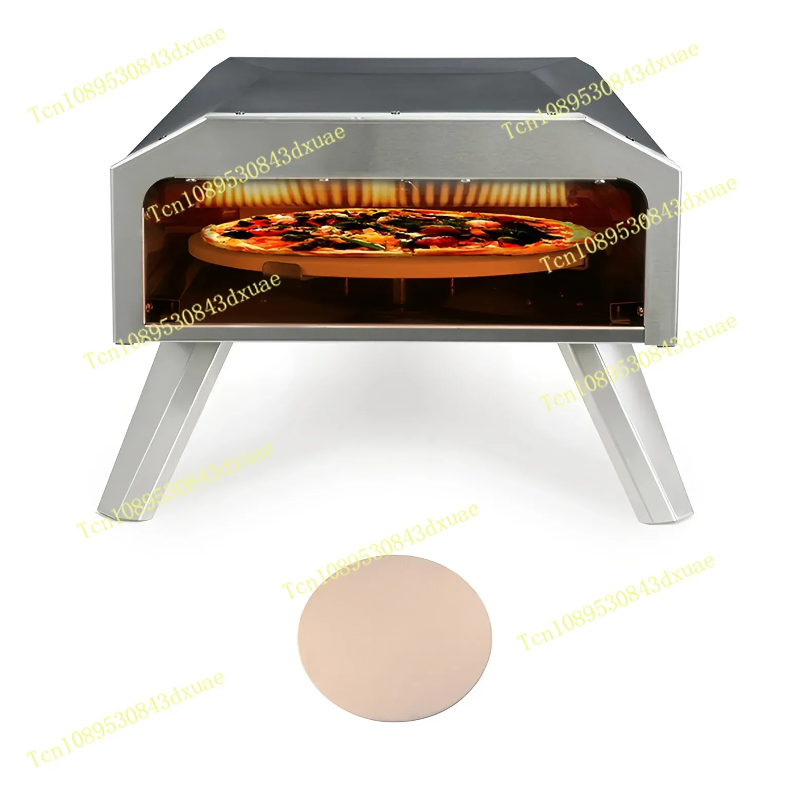 Oven Pizza Gas Lipat Portabel  - Camping Cooking Gas ulasan dan harga