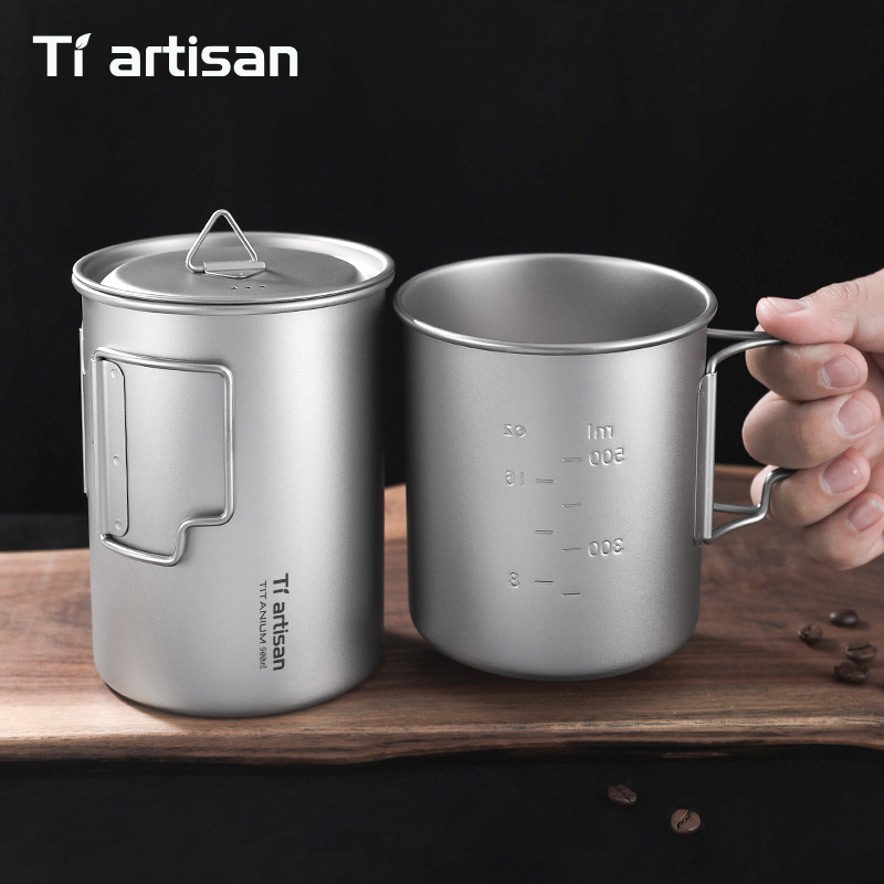 Tiartisan 750Ml/ 900Ml Mug Ber - Camping Cooking Mug ulasan dan harga