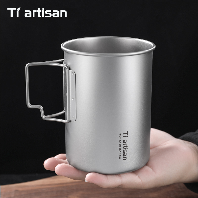Tiartisan 750Ml/ 900Ml Mug Ber - Camping Cooking Mug ulasan dan harga